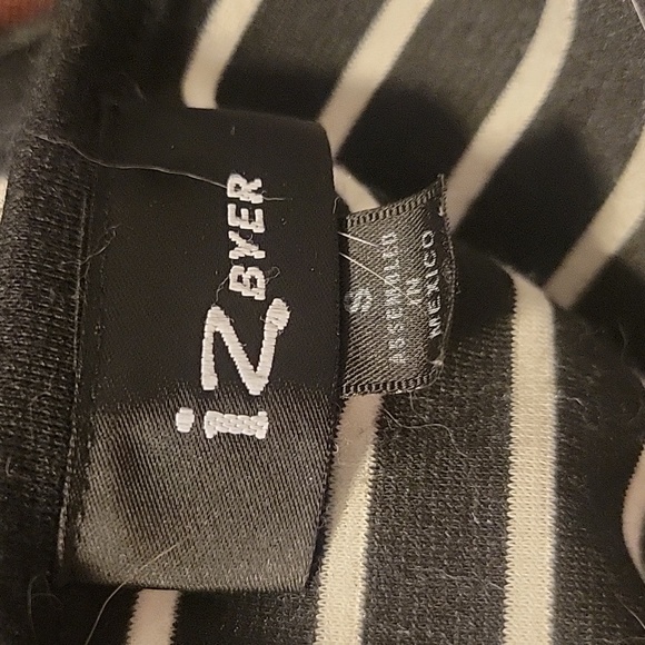 Iz Byer Black & White Military Jacket - Picture 5 of 6